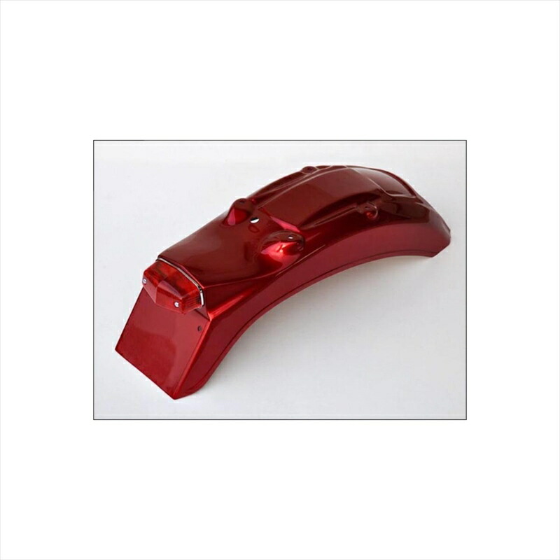 バイクパーツ 外装シックデザイン ショートタイプRフェンダー ルーカス/S CB-RF2-CGRD 4548916743919キャンディグローリーレッド CB1100 10-13|バイク用品はとやグループ2号店