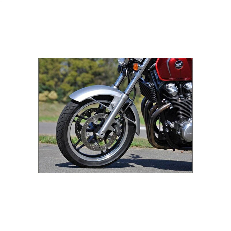 バイクパーツ 外装シックデザイン スポーツフェンダー フロント CB-FF1-SV 4548916744565シルバー CB1100/EX 10-｜バイク用品はとやグループ2号店