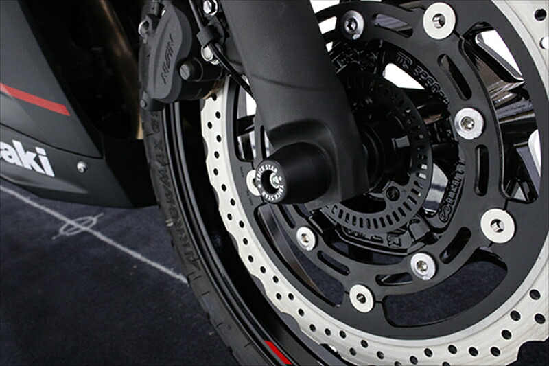 バイクパーツTRICK STAR(トリックスター) フロントアクスルスライダー ブラック AX-015E4560417408623｜バイク用品はとやグループ2号店 10,596円