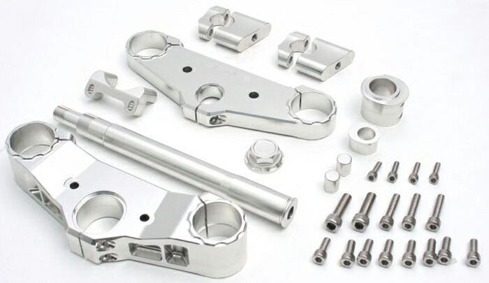 アクティブ コンバーチブルステムKIT SIL AH1フォーク用 HARLEY DYNA 00-05 《アクティブ 13690003》
