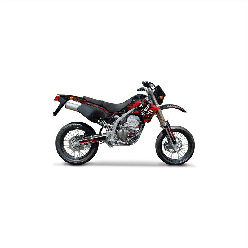バイクパーツ アクセサリー エムディーエフ ブラッディサイドカバーRD M04DTRSB-C-RD-SC 4580394144901 D-TRACKER/250SB 04-07