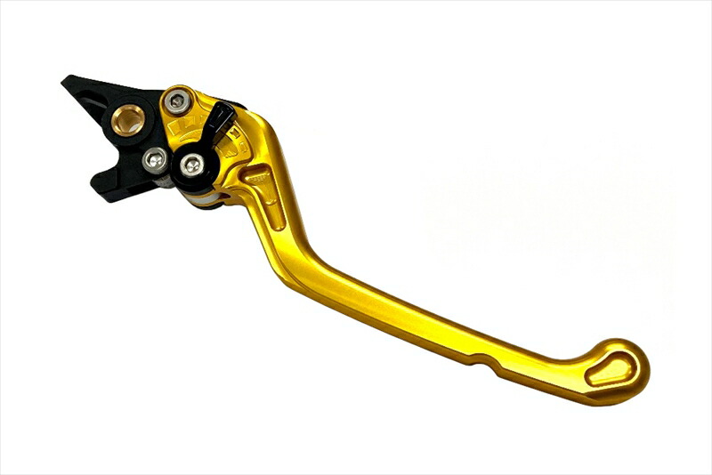バイクパーツ BIKERS(バイカーズ) フロントブレーキレバー プレミアム フラットタイプ ライトゴールド H0408-LGD 4549950837497