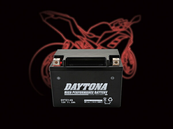 【5日前後で発送】 バイク用品 電装系 バッテリー＆充電器 デイトナ DAYTONA ハイパフォーマンスバッテリー DYTZ14S 92889 4909449467725 取寄品