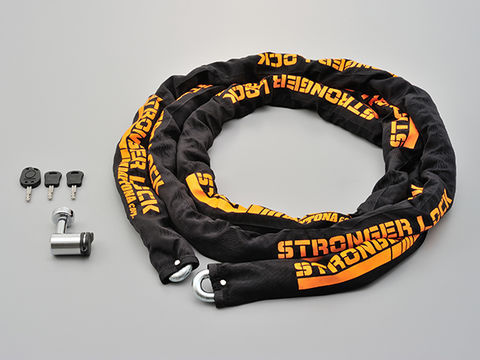 バイク用品 保管 盗難防止デイトナ DAYTONA ストロンガーチェーンロック 4.0M95000 4909449497395取寄品|バイク用品はとやグループ2号店