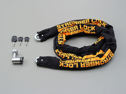 【5日前後で発送】 バイク用品 保管 盗難防止 デイトナ DAYTONA ストロンガーチェーンロック 2.5M 95399 4909449501122 取寄品