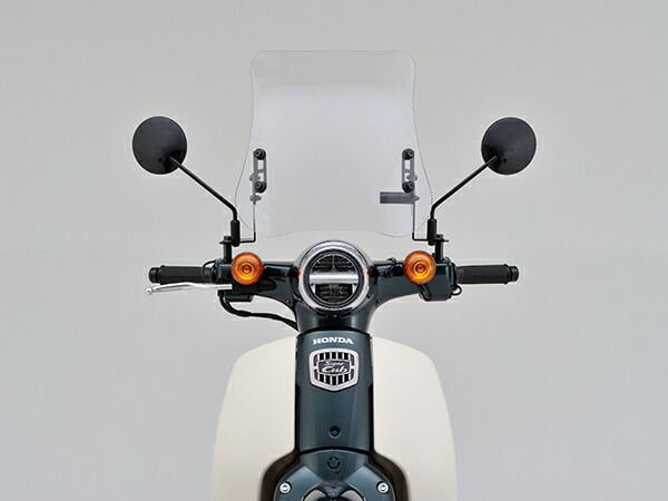 バイク用品 外装DAYTONA デイトナ ウインドシールドRS: Sカブ110 5096525 4909449511909取寄品 セール