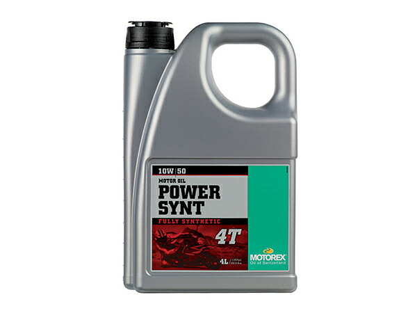 バイク用品 メンテナンスDAYTONA デイトナ MOTOREX POWERSYNT10W50 4L97785 4909449519592｜バイク用品はとやグループ2号店