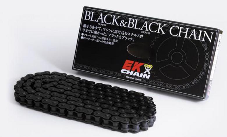 バイク用品 駆動系EKチェーン 江沼 エヌマ チェーン チェーン 525SRX2 BLK&BLK 138L MLJ525SR-X2(BK BK) 4571291808539取寄品