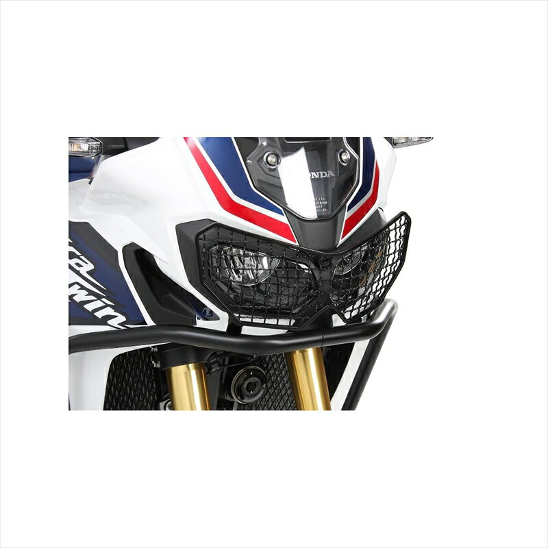 バイクパーツ HEPCO&BECKER(ヘプコアンドベッカー) ヘッドライトグリル ブラック 7009512 00 01 4549950784241 CRF1000L AfricaTwin 18-19