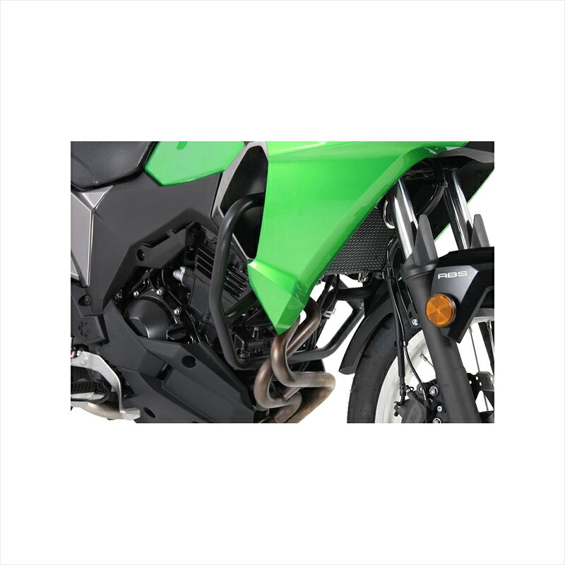 バイクパーツ HEPCO&BECKER(ヘプコアンドベッカー) エンジンガード ブラック 5012526 00 01 4549950827139 Versys-X250 17