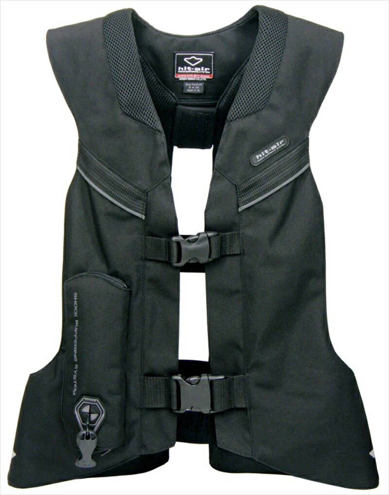 【在庫有り】バイク用品 ウェア HIT-AIR ヒットエアー VHR Black ＃S (XS～M対応) 50cc 4560216417932 4560216417932
