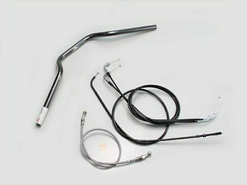バイク用品 ハンドルハリケーン HURRICANE ヨーロピアン1型 ハンドルSETH705-009B 4936887209501取寄品|バイク用品はとやグループ2号店