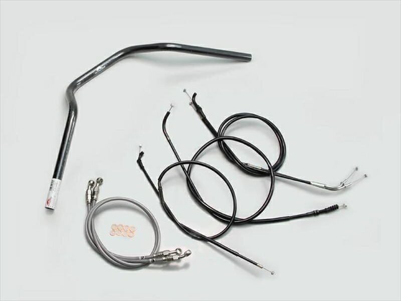 バイク用品 ハンドルハリケーン HURRICANE POLICE 3型 ハンドルSETH707-067B 4936887338096取寄品|バイク用品はとやグループ2号店