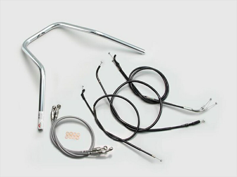 バイク用品 ハンドルハリケーン HURRICANE スーパーナロー ハンドルSETH704-050C 4936887341058取寄品｜バイク用品はとやグループ2号店