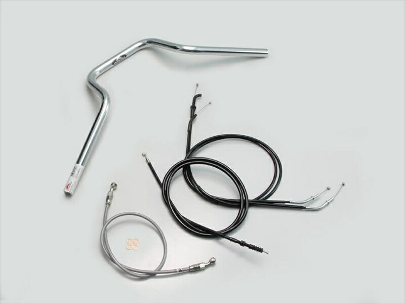 バイク用品 ハンドル ハリケーン HURRICANE クォーター４型 ハンドルSET H706-904C 4936887436686 取寄品