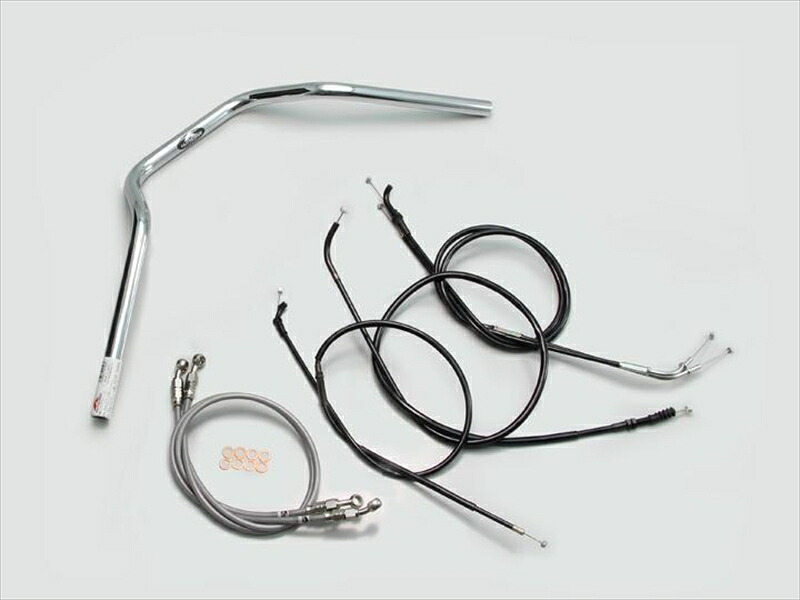 バイク用品 ハンドル ハリケーン HURRICANE ＰＯＬＩＣＥ ３型 ハンドルSET H707-067C 4936887466690 取寄品