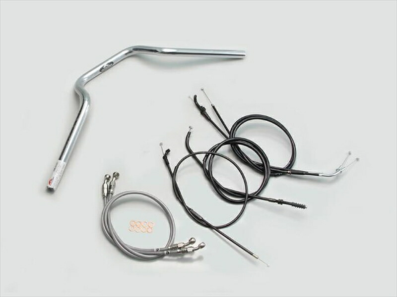 バイク用品 ハンドルハリケーン HURRICANE クォーター３型 ハンドルSETH708-903C 4936887647143取寄品｜バイク用品はとやグループ2号店