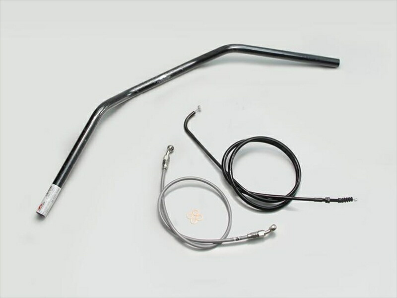 バイク用品 ハンドル ハリケーン HURRICANE トラッカーＬＯＷ ハンドルSET H713-043B 4936887010725 取寄品