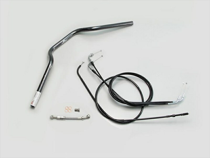 バイク用品 ハンドル ハリケーン HURRICANE ヨーロピアン１型 ハンドルSET H717-009B 4936887020830 取寄品