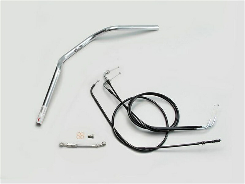 バイク用品 ハンドル ハリケーン HURRICANE ヨーロピアン２型 ハンドルSET H717-071C 4936887020861 取寄品