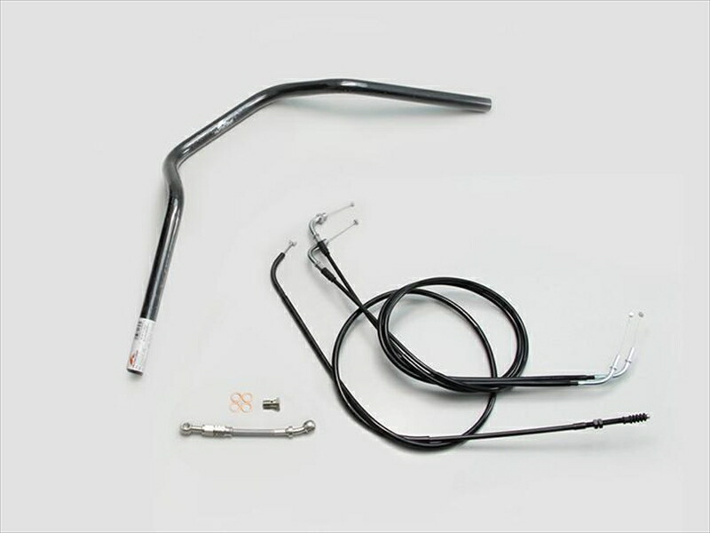 バイク用品 ハンドルハリケーン HURRICANE POLICE 3型 ハンドルSETH717-067B 4936887020953取寄品|バイク用品はとやグループ2号店