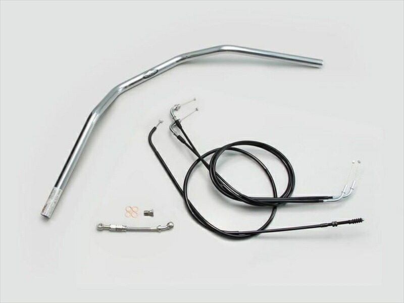 バイク用品 ハンドルハリケーン HURRICANE トラッカーHIGH ハンドルSETH717-044C 4936887021080取寄品|バイク用品はとやグループ2号店
