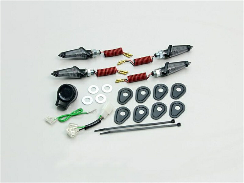 【5日前後で発送】 バイク用品 電装系 ハリケーン HURRICANE LEDダガーウインカーKit HA5226BS 4936887242652 取寄品