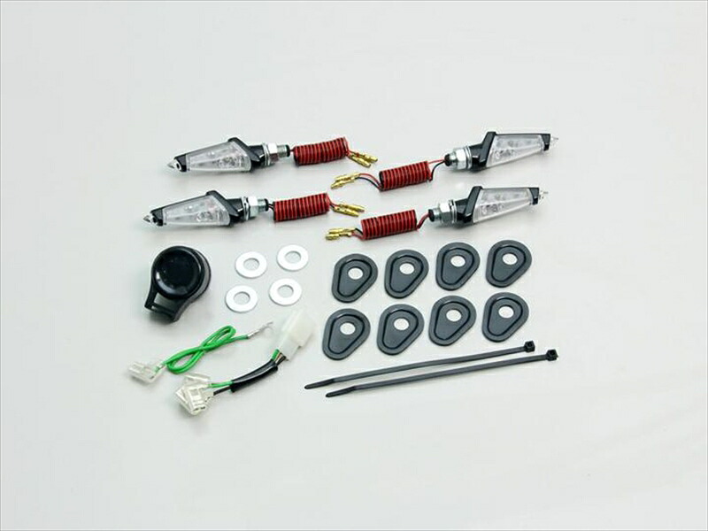 【5日前後で発送】 バイク用品 電装系ハリケーン HURRICANE LEDダガーウインカーKitHA5226BC 4936887870206取寄品|バイク用品はとやグループ2号店