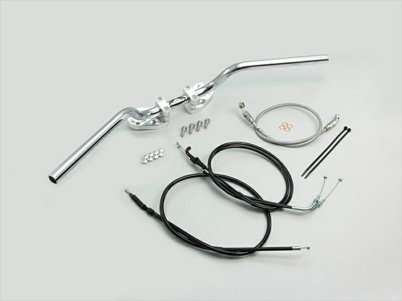 バイク用品 ハンドル ハリケーン HURRICANE ヨーロピアン1型 バーハンドルｋｉｔ HBK682AS 4936887492781 取寄品
