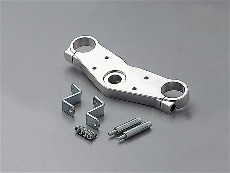 【5日前後で発送】 バイク用品 ハンドルハリケーン HURRICANE ジュラルミン トップブリッジHT0614-10 4936887264203取寄品｜バイク用品はとやグループ2号店