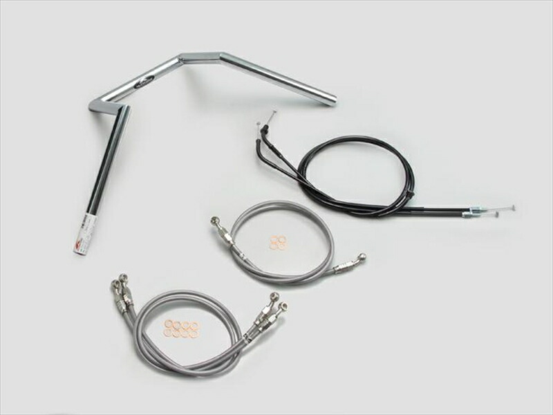 バイク用品 ハンドルハリケーン HURRICANE 200ロボット1型 ハンドルSETH002-108C 4936887377408取寄品|バイク用品はとやグループ2号店