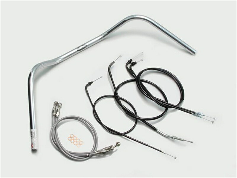 バイク用品 ハンドルハリケーン HURRICANE １６０クラシック ハンドルSETH010-080C 4936887030266取寄品｜バイク用品はとやグループ2号店