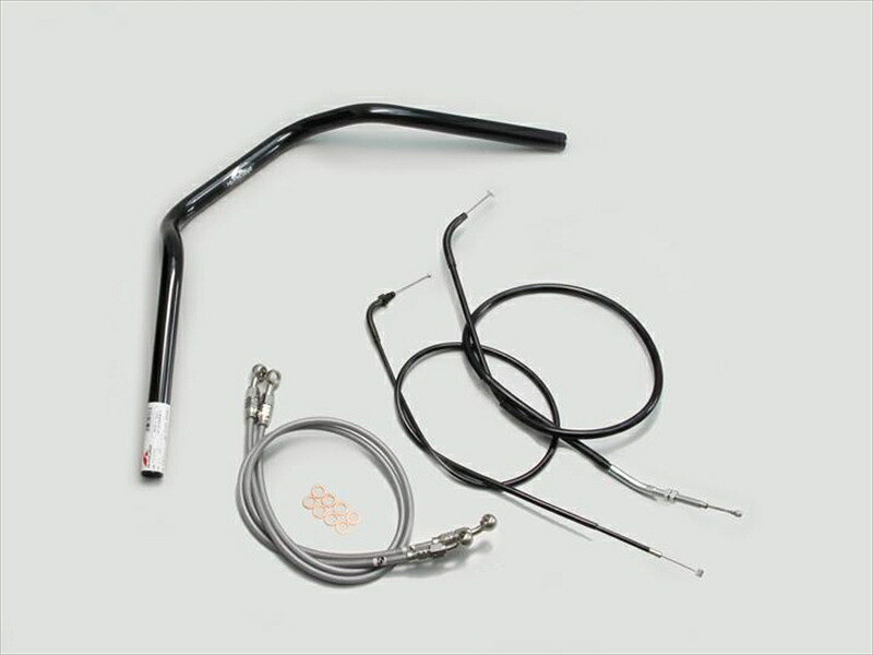 バイク用品 ハンドルハリケーン HURRICANE ナロー2型 ハンドルSETH010-046B 4936887535181取寄品|バイク用品はとやグループ2号店
