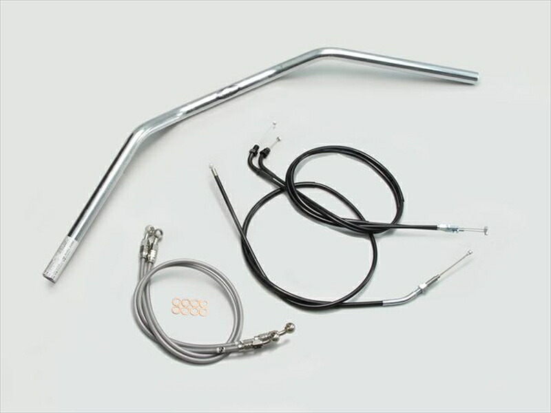 バイク用品 ハンドルハリケーン HURRICANE トラッカーＬＯＷ ハンドルSETH008-043C 4936887602104取寄品｜バイク用品はとやグループ2号店