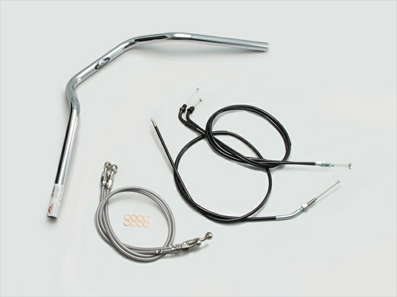 バイク用品 ハンドル ハリケーン HURRICANE ＰＯＬＩＣＥ ３型 ハンドルSET H009-067C 4936887718799 取寄品