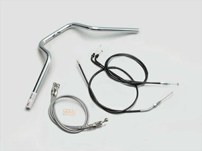 バイク用品 ハンドルハリケーン HURRICANE クォーター４型 ハンドルSETH008-904C 4936887797015取寄品｜バイク用品はとやグループ2号店
