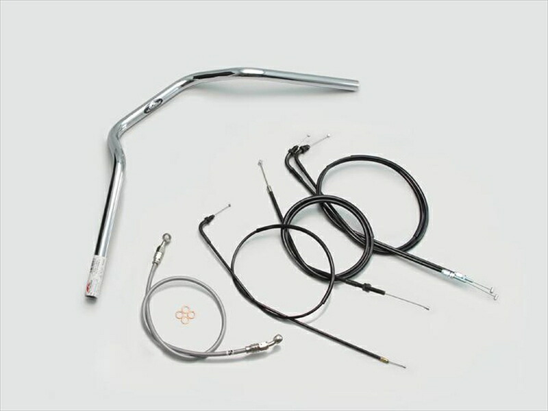 バイク用品 ハンドルハリケーン HURRICANE POLICE 3型 ハンドルSETH012-067C 4936887088120取寄品|バイク用品はとやグループ2号店