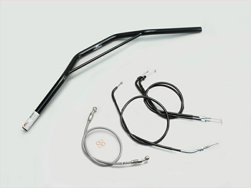 バイク用品 ハンドルハリケーン HURRICANE トラッカースペシャル ﾌﾞﾘｯｼﾞ付 ﾊﾝﾄﾞﾙSETH013-034B 4936887126532取寄品｜バイク用品はとやグループ2号店 14,376円