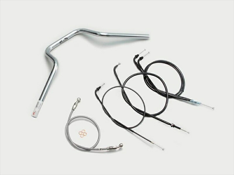 バイク用品 ハンドル ハリケーン HURRICANE クォーター４型 ハンドルSET H015-904C 4936887273045 取寄品