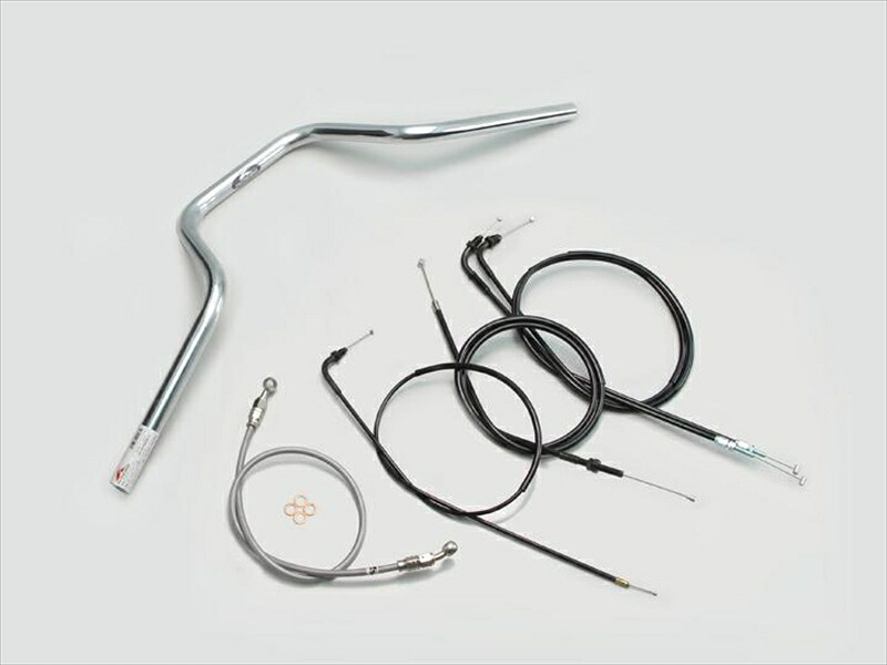 バイク用品 ハンドルハリケーン HURRICANE ヨーロピアン４型 ハンドルSETH012-073C 4936887275216取寄品｜バイク用品はとやグループ2号店 14,878円