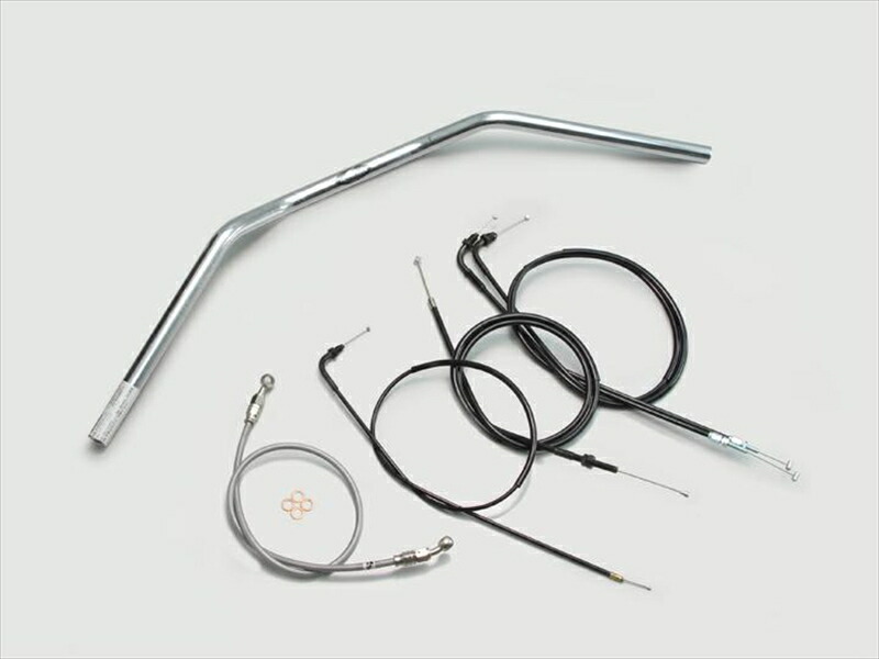 バイク用品 ハンドル ハリケーン HURRICANE トラッカーＬＯＷ ハンドルSET H012-043C 4936887348866 取寄品