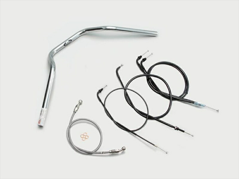 バイク用品 ハンドルハリケーン HURRICANE POLICE 3型 ハンドルSETH015-067C 4936887498516取寄品|バイク用品はとやグループ2号店