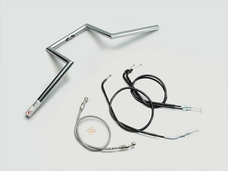 バイク用品 ハンドル ハリケーン HURRICANE ２００ロボット２型 ハンドルSET H013-096C 4936887606935 取寄品