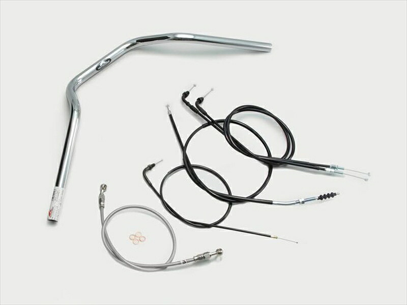 バイク用品 ハンドルハリケーン HURRICANE ＰＯＬＩＣＥ ３型 ハンドルSETH016-067C 4936887068092取寄品｜バイク用品はとやグループ2号店