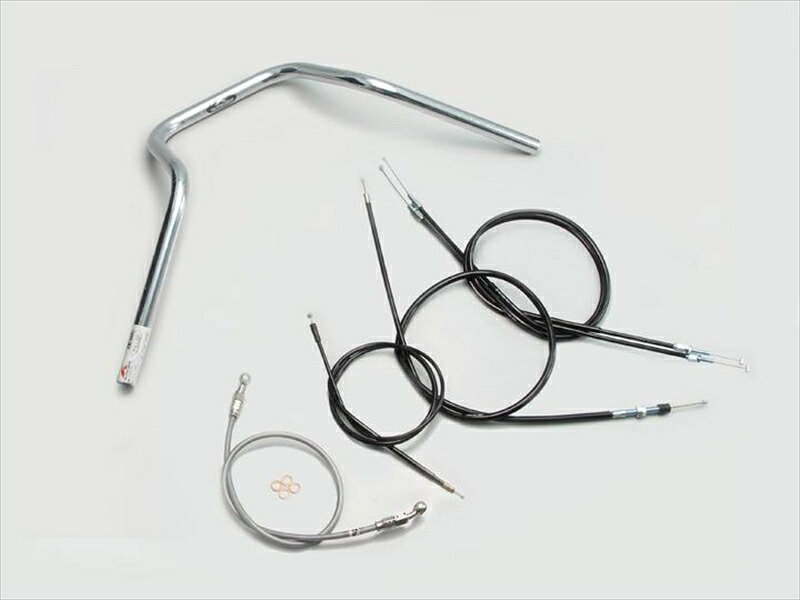 バイク用品 ハンドルハリケーン HURRICANE ナロー５型 ハンドルSETH018-049C 4936887068559取寄品｜バイク用品はとやグループ2号店