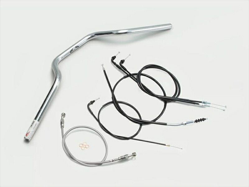 バイク用品 ハンドルハリケーン HURRICANE ヨーロピアン3型 ハンドルSETH016-072C 4936887384383取寄品|バイク用品はとやグループ2号店