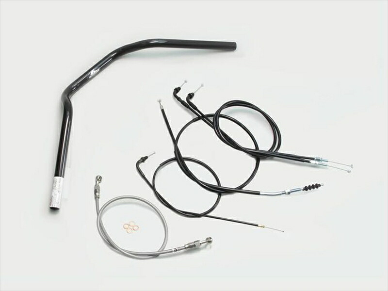 バイク用品 ハンドルハリケーン HURRICANE POLICE 2型 ハンドルSETH016-070B 4936887484472取寄品|バイク用品はとやグループ2号店
