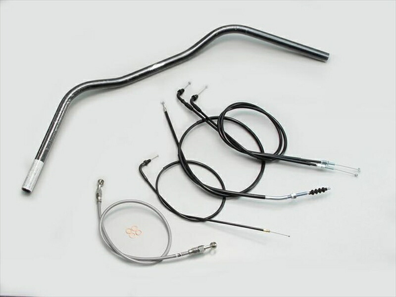 バイク用品 ハンドルハリケーン HURRICANE ワイドローオールド１型 ハンドルSETH016-076B 4936887581140取寄品｜バイク用品はとやグループ2号店