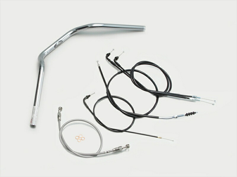 バイク用品 ハンドルハリケーン HURRICANE POLICE 2型 ハンドルSETH016-070C 4936887682878取寄品|バイク用品はとやグループ2号店