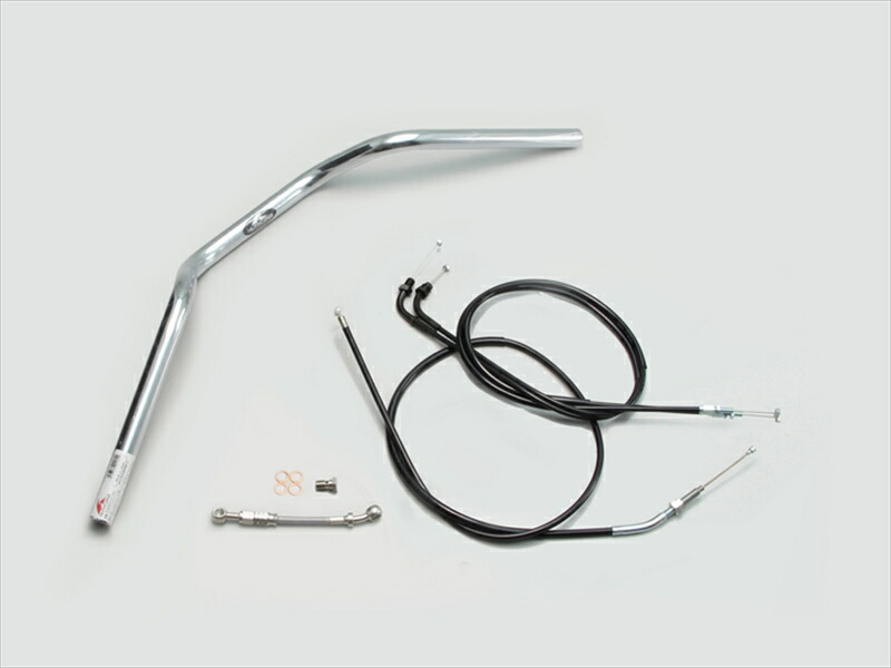 バイク用品 ハンドル ハリケーン HURRICANE ヨーロピアン２型 ハンドルSET H026-071C 4936887009491 取寄品